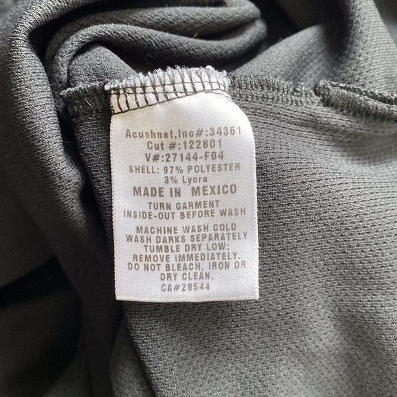 FootJoy mock neck long sleeve golf shirt - Picture 5 of 5